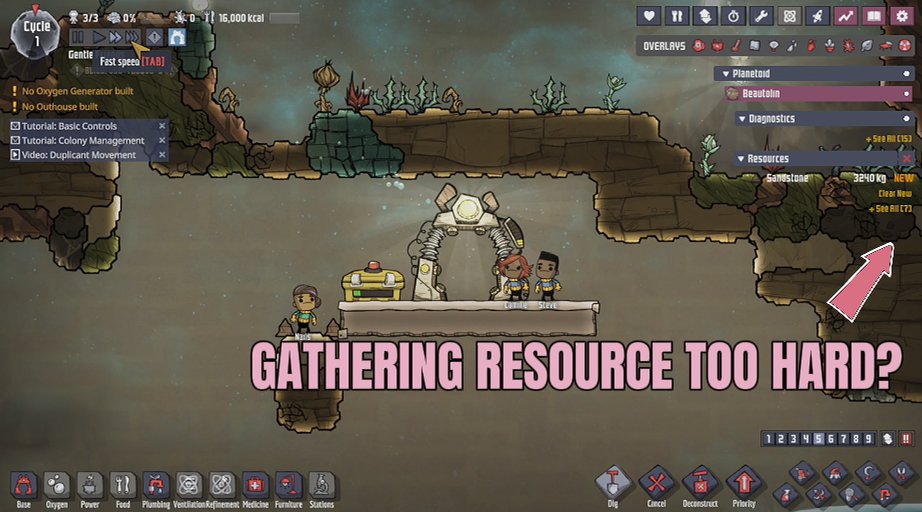 Oxygen Not Included — Resource Spawner